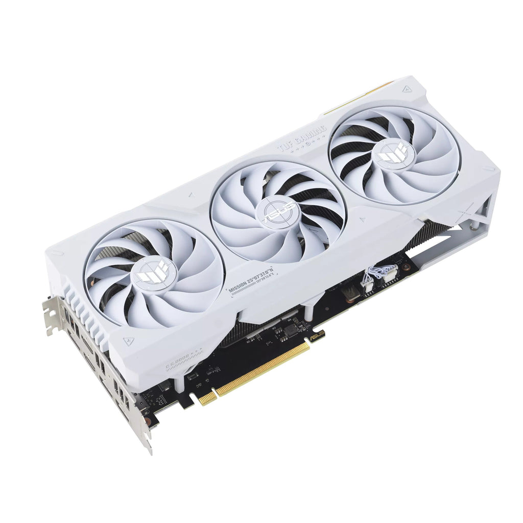 Asus TUF Gaming GeForce RTX 4070 TI Super OC 16GB GDDR6X Graphics Card (White) - Nectostry