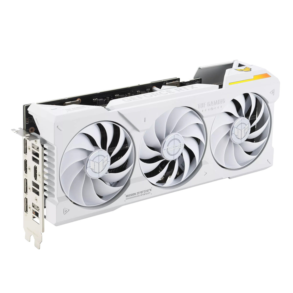Asus TUF Gaming GeForce RTX 4070 TI Super OC 16GB GDDR6X Graphics Card (White) - Nectostry