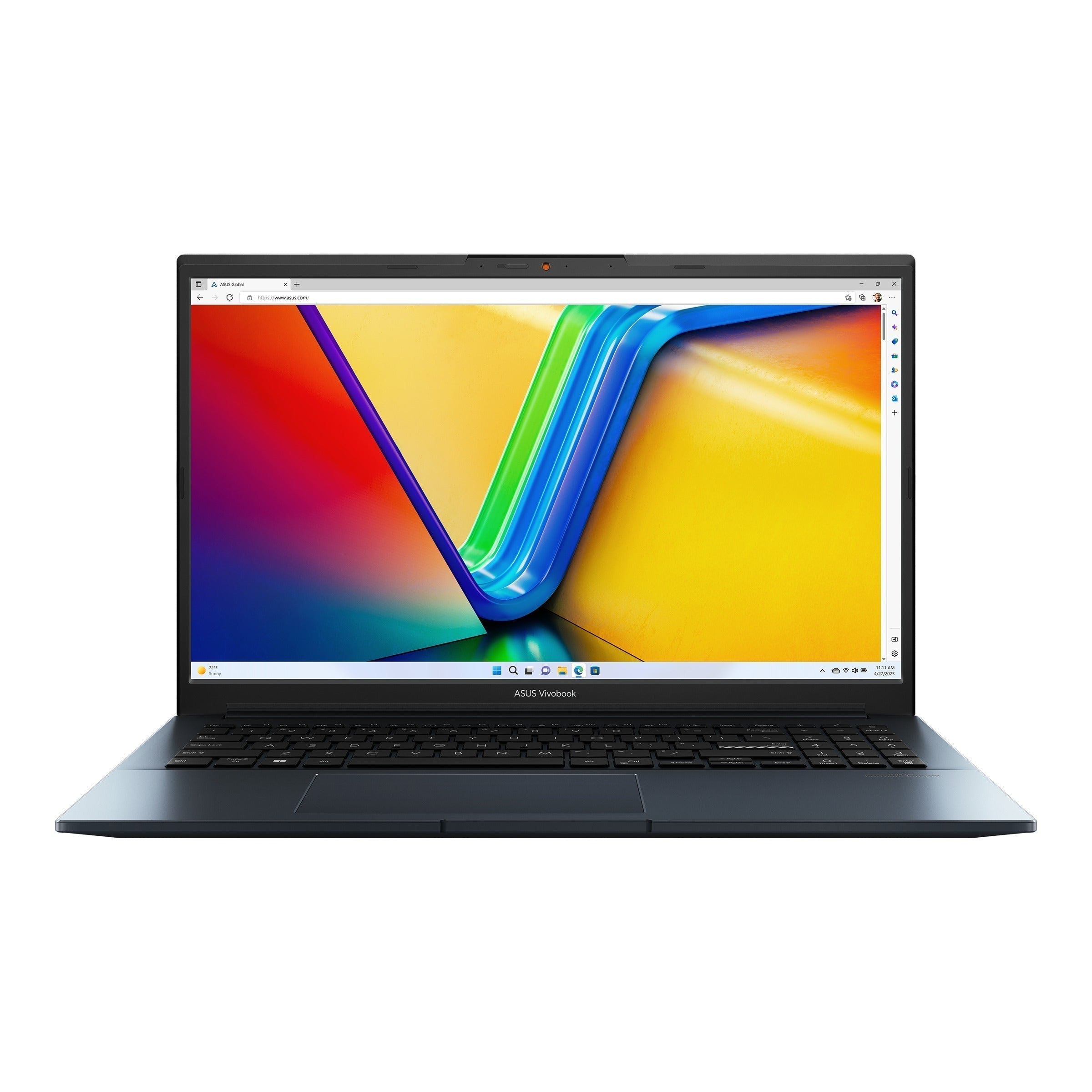 Asus Vivobook M6500XU - MA079WS Laptop (Quiet Blue) | 15.6" OLED (2880X1620) | Ryzen 9 7940HS | 16GB RAM | 1TB SSD | RTX4050 | Windows 11 Home | MS Office Home & Student 2021 | Asus AP4600 Backpack - Nectostry