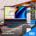 Asus Vivobook Pro 15 M6500XU - LP047WS Laptop (Quiet Blue) | 15.6" FHD (1920x1080) | Ryzen 7 7840HS | 16GB RAM | 512GB SSD | RTX 4050 | Windows 11 Home | MS Office Home & Student 2021 | Asus AP4600 Backpack - Nectostry