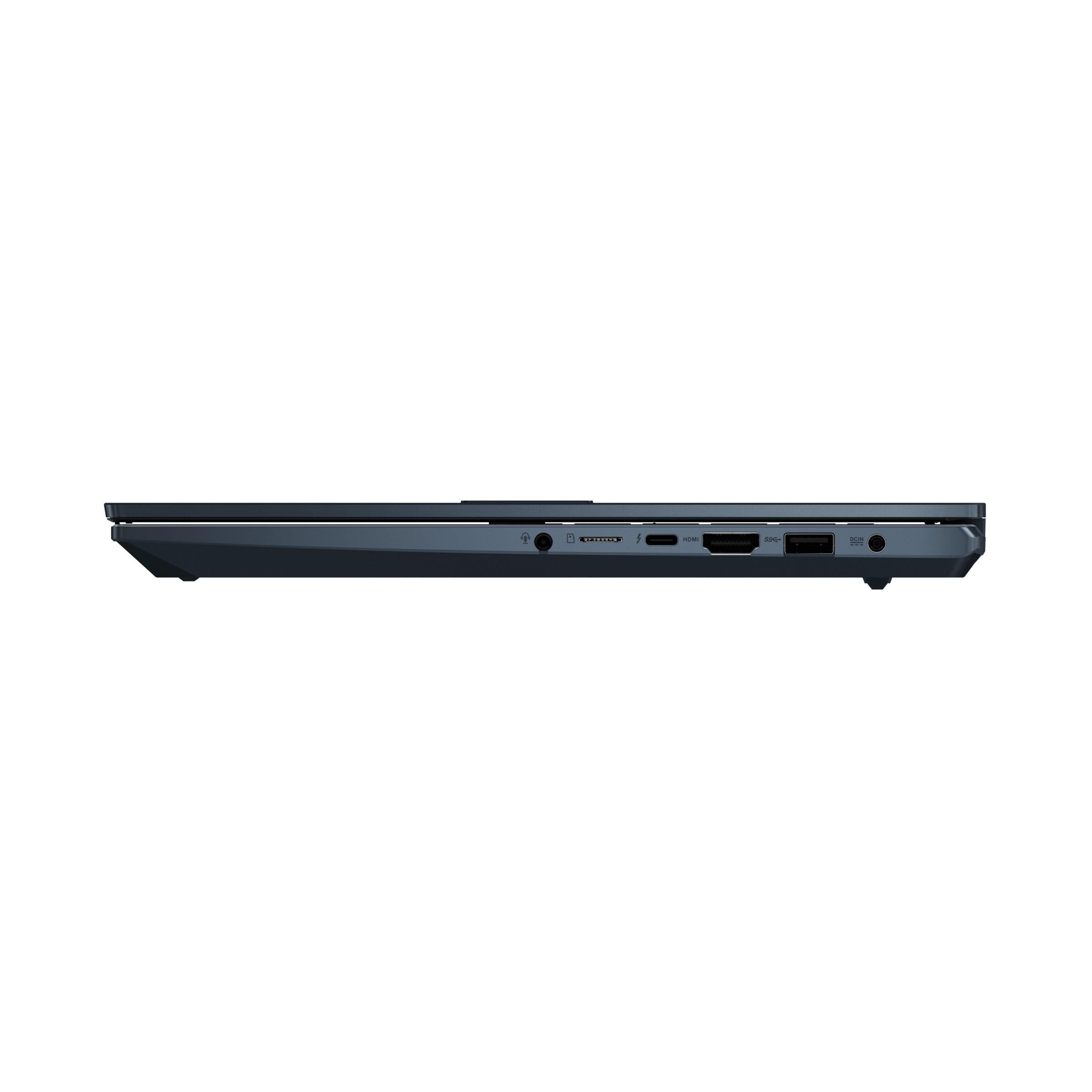Asus Vivobook Pro 15 Oled K6500ZE - MA111WS Laptop (Quiet Blue) | 15.6” 2.8K | i7 - 12650H | 16 GB RAM | 512 GB SSD | NVIDIA® GeForce® RTX™ 3050 Ti | Windows 11 Home | MS Office Home & Student 2021 | Asus BP1504 Casual Backpack - Nectostry