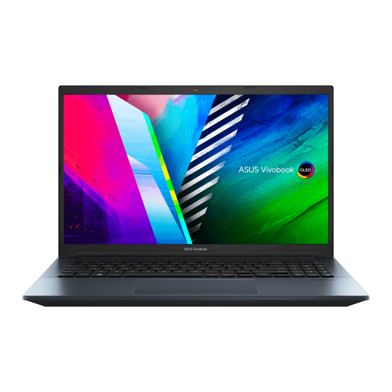 ASUS VIVOBOOK PRO 15 OLED M3500QC - L1080TS LAPTOP (QUIET BLUE) | 15.6" FHD | RYZEN 5 5600H | 16Gb DDR4 | 512GB SSD | RTX 3050 | WIN10 + MS OFFICE HOME & STUDENT 2019 + ASUS NEREUS BACKPACK (BLACK) - Nectostry