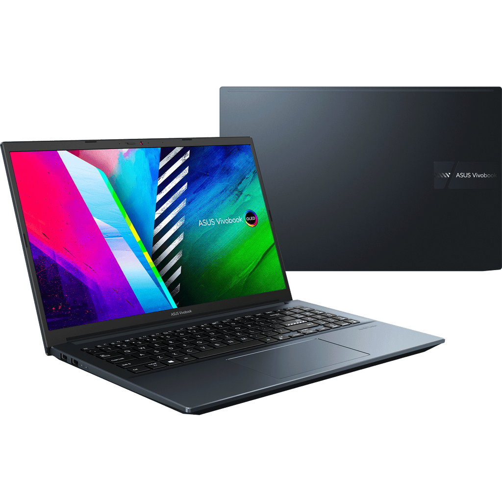 ASUS VIVOBOOK PRO 15 OLED M3500QC - L1175TS LAPTOP (QUIET BLUE) | 15.6" FHD | Ryzen™ 9 5900HX | 16GB DDR4 | 512GB SSD | RTX 3050 | WIN10 + MS OFFICE HOME &STUDENT 2019 + NEREUS BACKPACK/BK - Nectostry