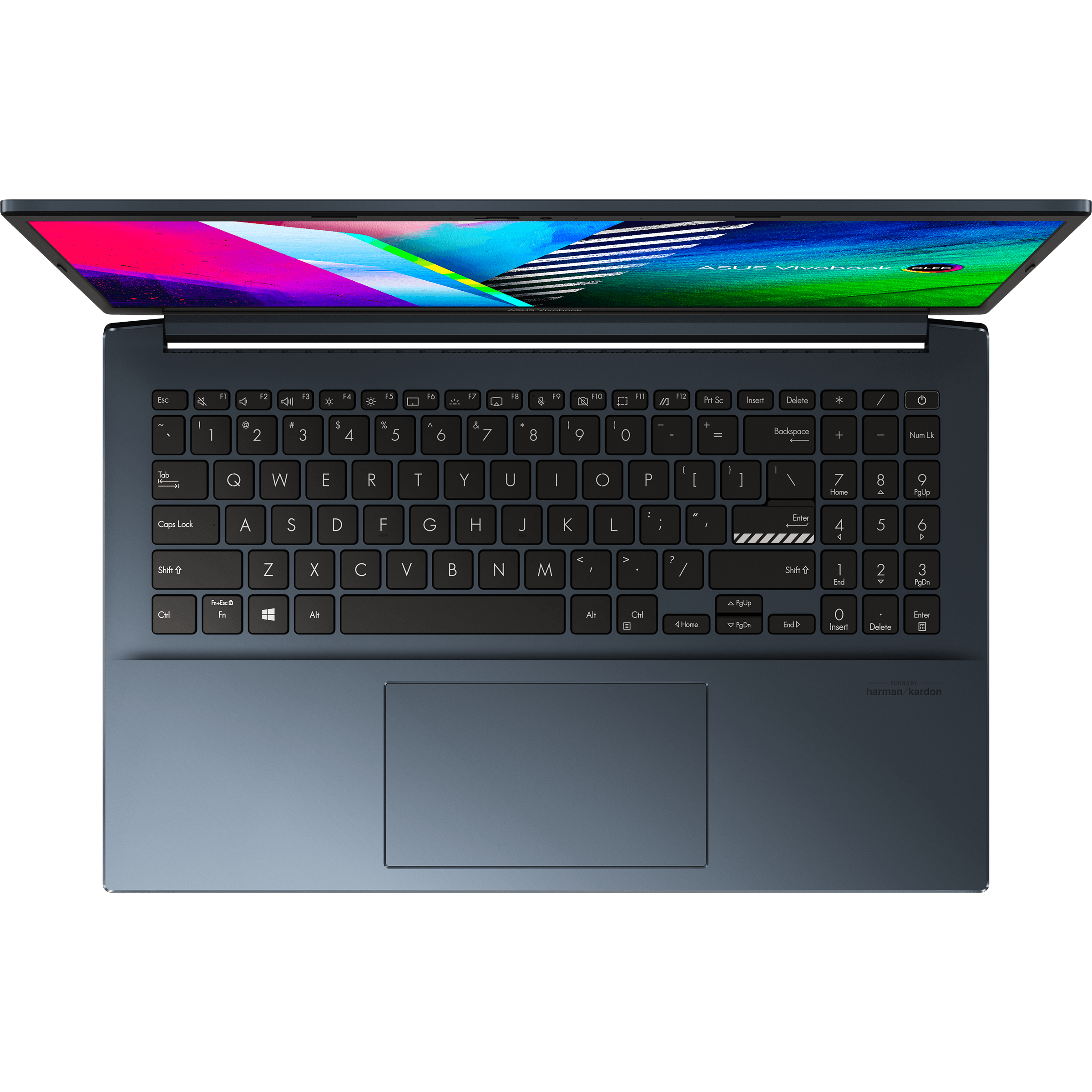 ASUS VIVOBOOK PRO 15 OLED M3500QC - L1175TS LAPTOP (QUIET BLUE) | 15.6" FHD | Ryzen™ 9 5900HX | 16GB DDR4 | 512GB SSD | RTX 3050 | WIN10 + MS OFFICE HOME &STUDENT 2019 + NEREUS BACKPACK/BK - Nectostry