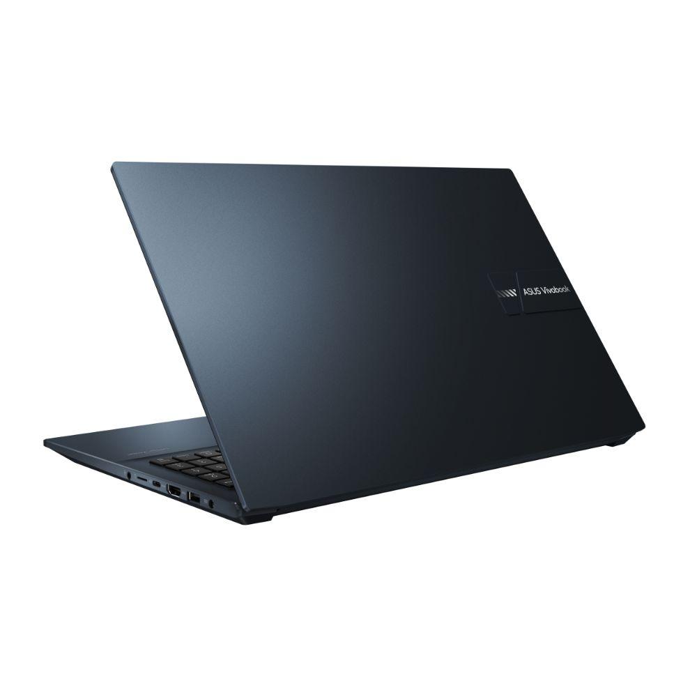 Asus Vivobook Pro 15 OLED M6500QC - MA056WS Laptop (Quiet Blue) | 15.6” 2.8K | Ryzen 7 5800H | 16GB RAM | 512GB SSD | RTX 3050 | Windows 11 Home | MS Office H&S 2021 | Asus BP1504 Casual Backpack - Nectostry
