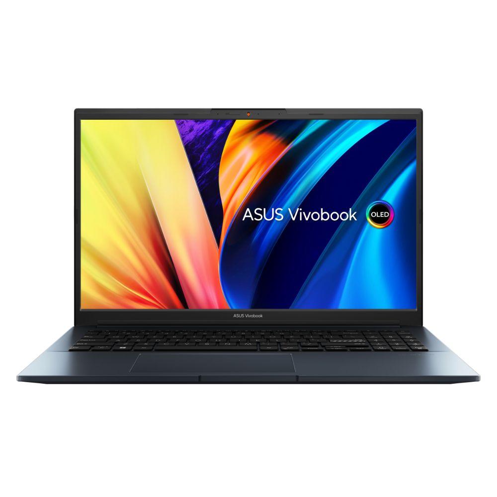Asus Vivobook Pro 15 OLED M6500QC - MA056WS Laptop (Quiet Blue) | 15.6” 2.8K | Ryzen 7 5800H | 16GB RAM | 512GB SSD | RTX 3050 | Windows 11 Home | MS Office H&S 2021 | Asus BP1504 Casual Backpack - Nectostry