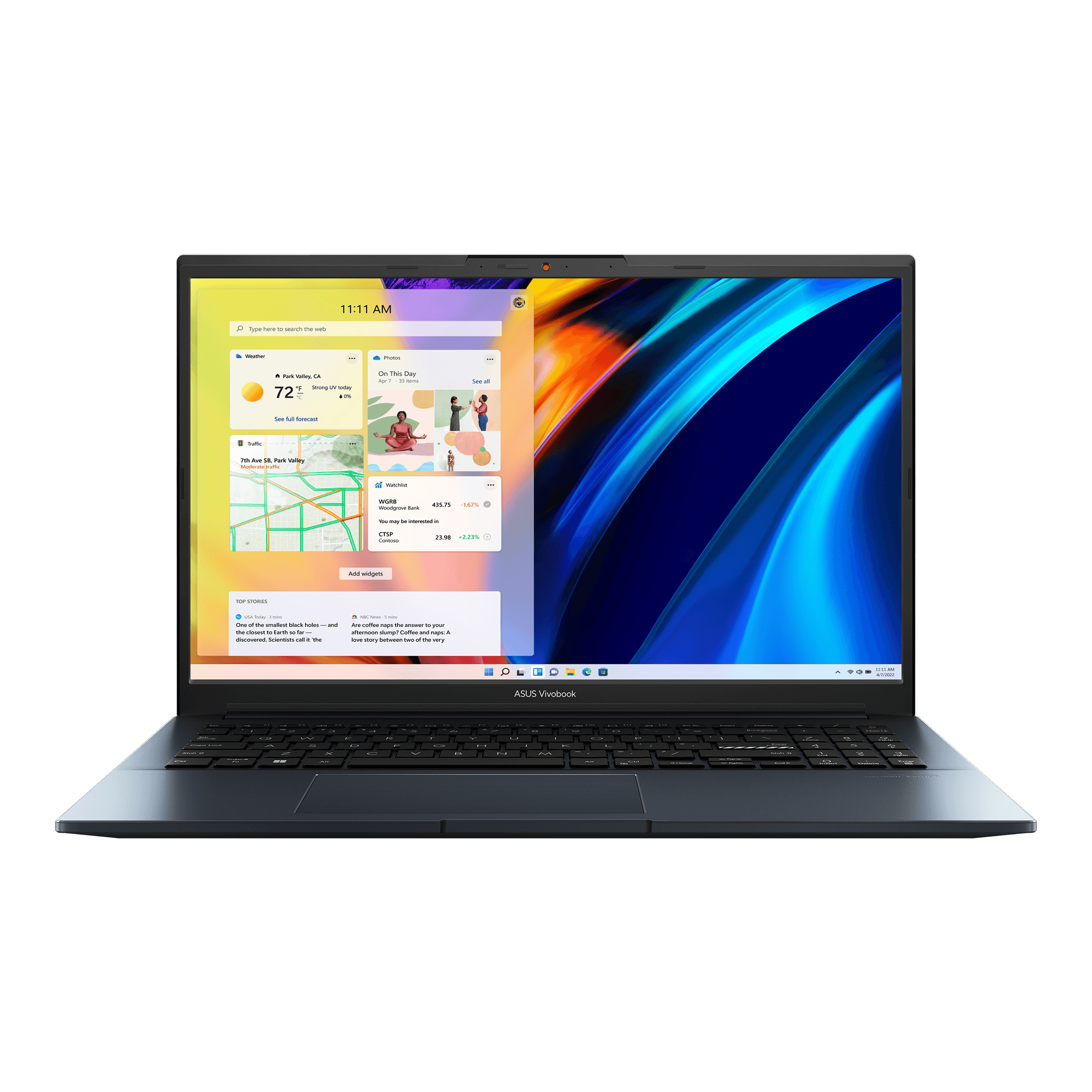 ASUS Vivobook Pro 15 OLED M6500QC - MA060WS Laptop (Quiet Blue) | 15.6" 2.8K | Ryzen™ 5 5600H | 16GB DDR4 | 512 GB SSD | RTX™ 3050 | Windows 11 Home | MS Office Home & Student 2021 | Asus BP1504 Casual Backpack - Nectostry