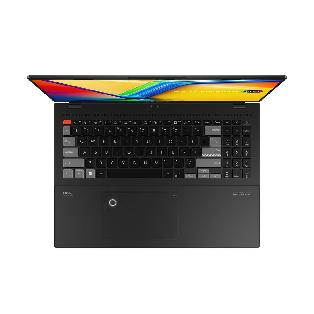 Asus Vivobook Pro 16X OLED K6604JI - MX080WS Laptop (Black) | 16" 3.2K (3200 x 2000) OLED | i9 - 13980HX | 32GB RAM | RTX 4070 | 1TB SSD | Windows 11 Home | MS Office H&S 2021 | Asus BP1504 Casual Backpack - Nectostry