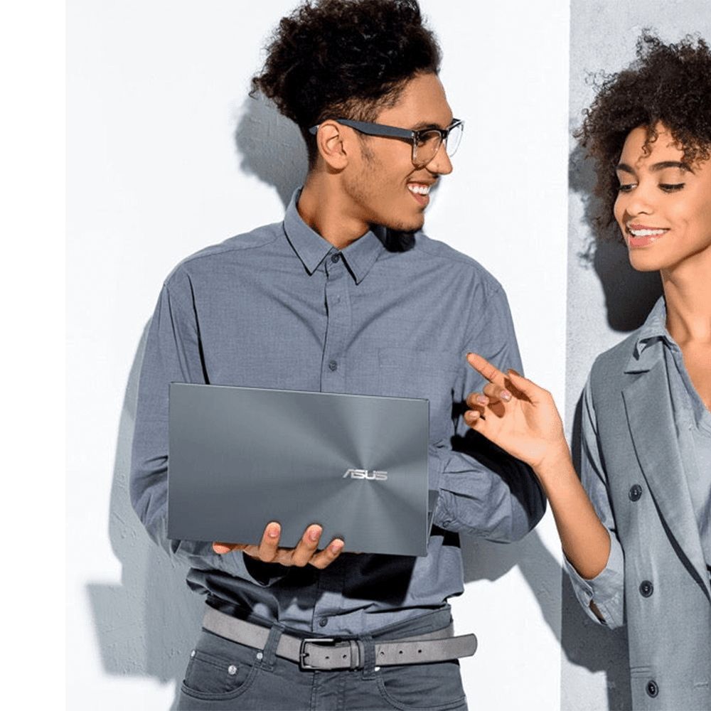 ASUS ZENBOOK 13 OLED UX325EA - KG501WS LAPTOP (PINE GREY) | 13.3" FHD | i5 - 1135G7 | 16GB LPDDR4X | 512B SSD | IRIS XE | WIN11 + MS OFFICE HOME & STUDENT 2021 + SLEEVE + USB - A TO RJ45 GIGABIT ADAPTER + USB - C TO AUDIO JACK ADAPTER - Nectostry
