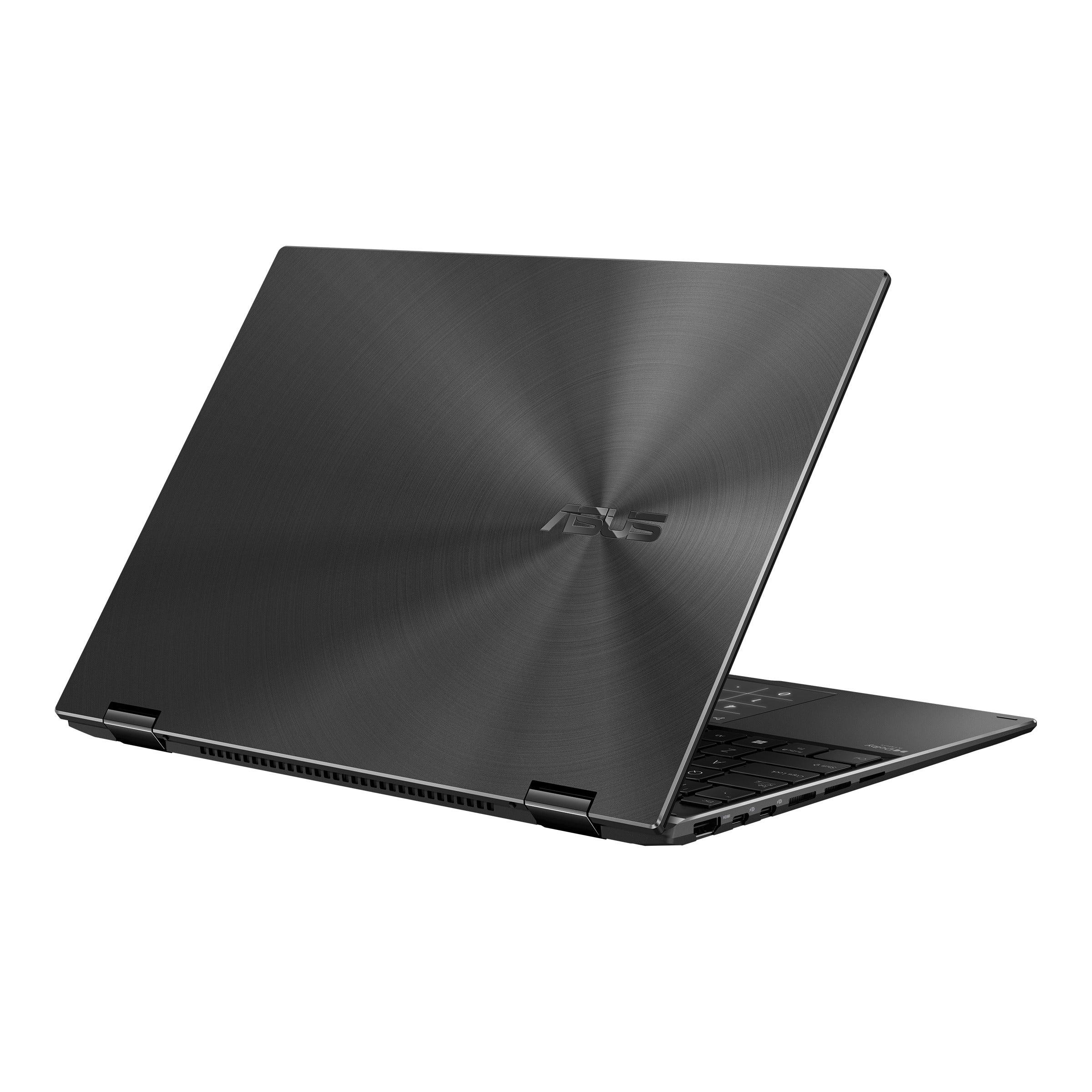 Asus Zenbook 14 Flip OLED UN5401RA - KU095WS Laptop (Jade Black) | 14" 4K (3840 x 2400) OLED | Ryzen™ 9 6900HX | 16GB LPDDR5 RAM | 512GB SSD | AMD Radeon™ Graphics | Windows 11 Home | MS Office Home & Student 2021 | Asus Sleeve - Nectostry