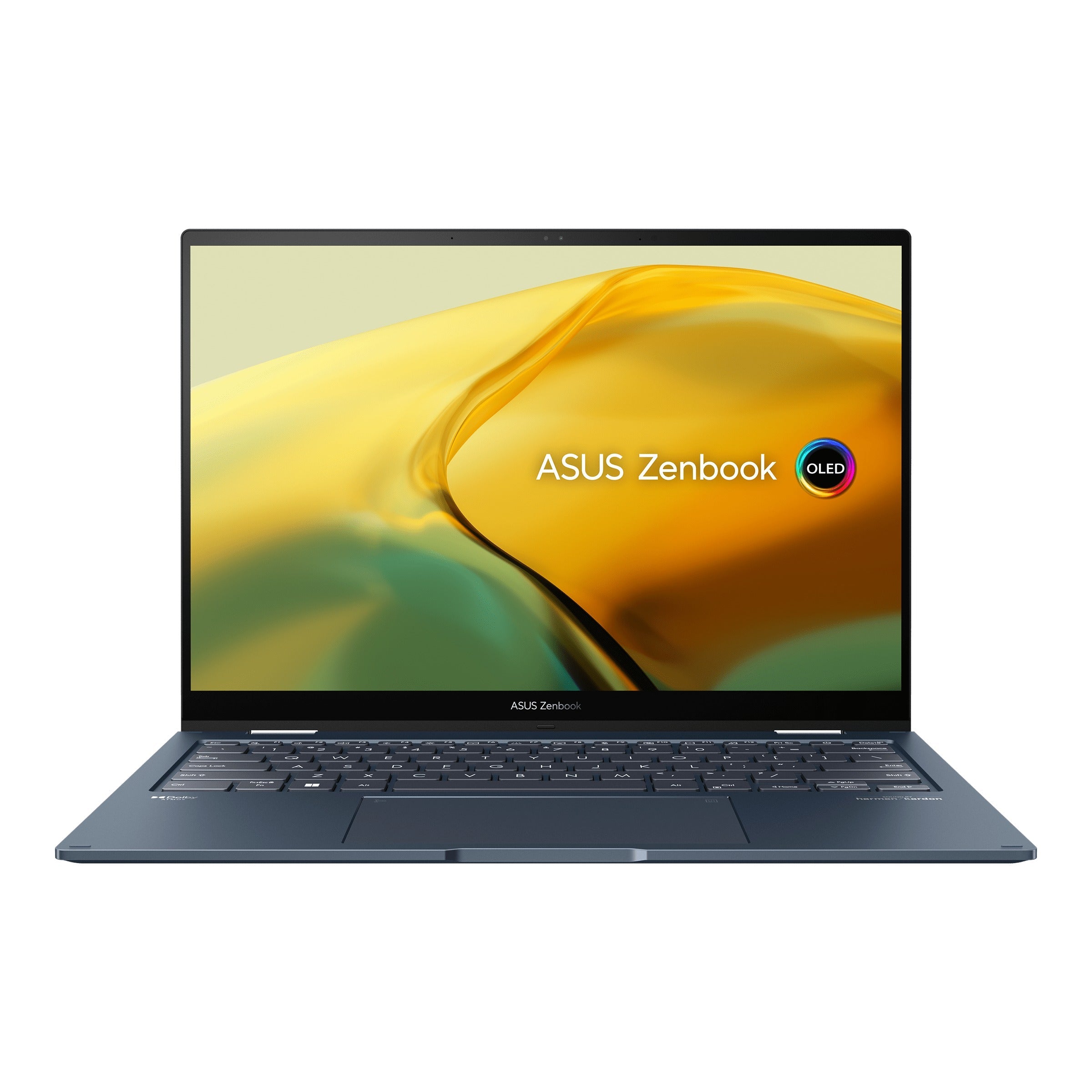 Asus Zenbook 14 Flip OLED UP3404VA - KN119WS Laptop (Ponder Blue) | 14" 2.8K OLED | I5 - 1340P | 512GB SSD | 16GB RAM | IRIS XE | Windows 11 Home | MS Office Home & StudenT 2021 | Asus Sleeve | Stylus Pen - Nectostry