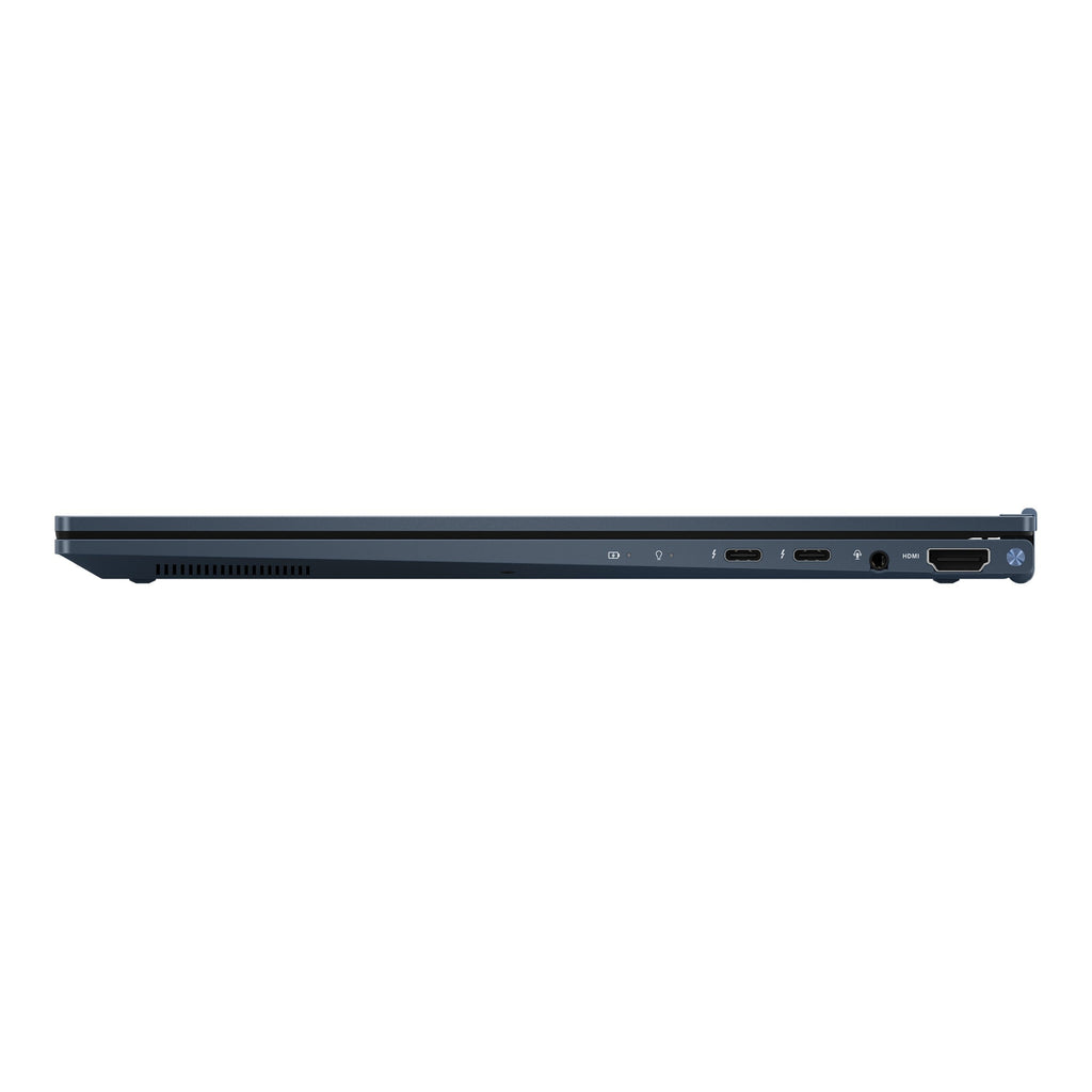 Asus Zenbook 14 Flip OLED UP3404VA - KN133WS Laptop (Ponder Blue) | 14" 2.8K OLED | 165HZ | I7 - 1360P | 512GB SSD | 16GB RAM | IRIS XE | Windows 11 Home | MS Office Home & Student 2021 | Asus Sleeve | Stylus Pen - Nectostry