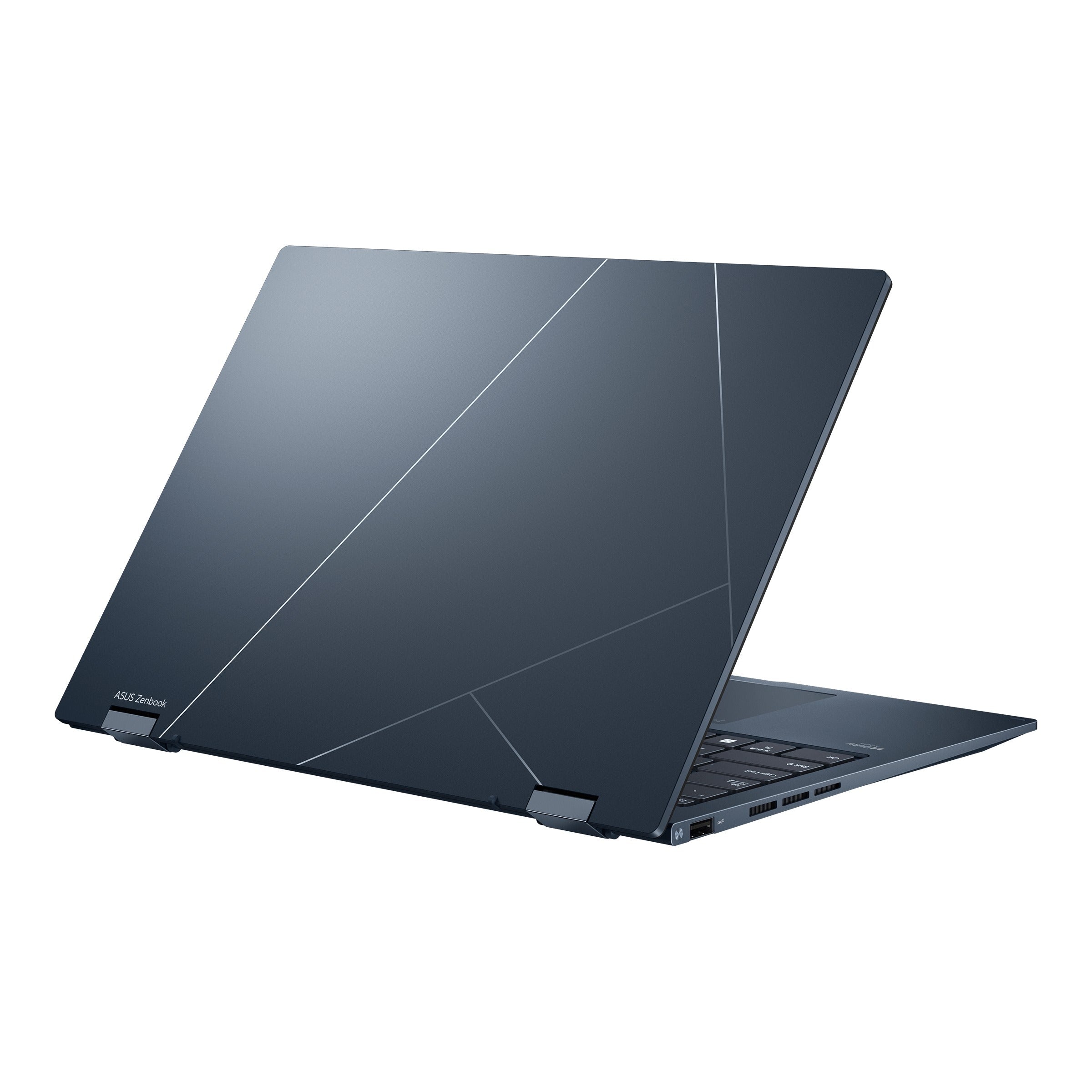 Asus Zenbook 14 Flip OLED UP3404VA - KN133WS Laptop (Ponder Blue) | 14" 2.8K OLED | 165HZ | I7 - 1360P | 512GB SSD | 16GB RAM | IRIS XE | Windows 11 Home | MS Office Home & Student 2021 | Asus Sleeve | Stylus Pen - Nectostry