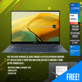 Asus Zenbook 14 Flip OLED UP3404VA - KN133WS Laptop (Ponder Blue) | 14" 2.8K OLED | 165HZ | I7 - 1360P | 512GB SSD | 16GB RAM | IRIS XE | Windows 11 Home | MS Office Home & Student 2021 | Asus Sleeve | Stylus Pen - Nectostry