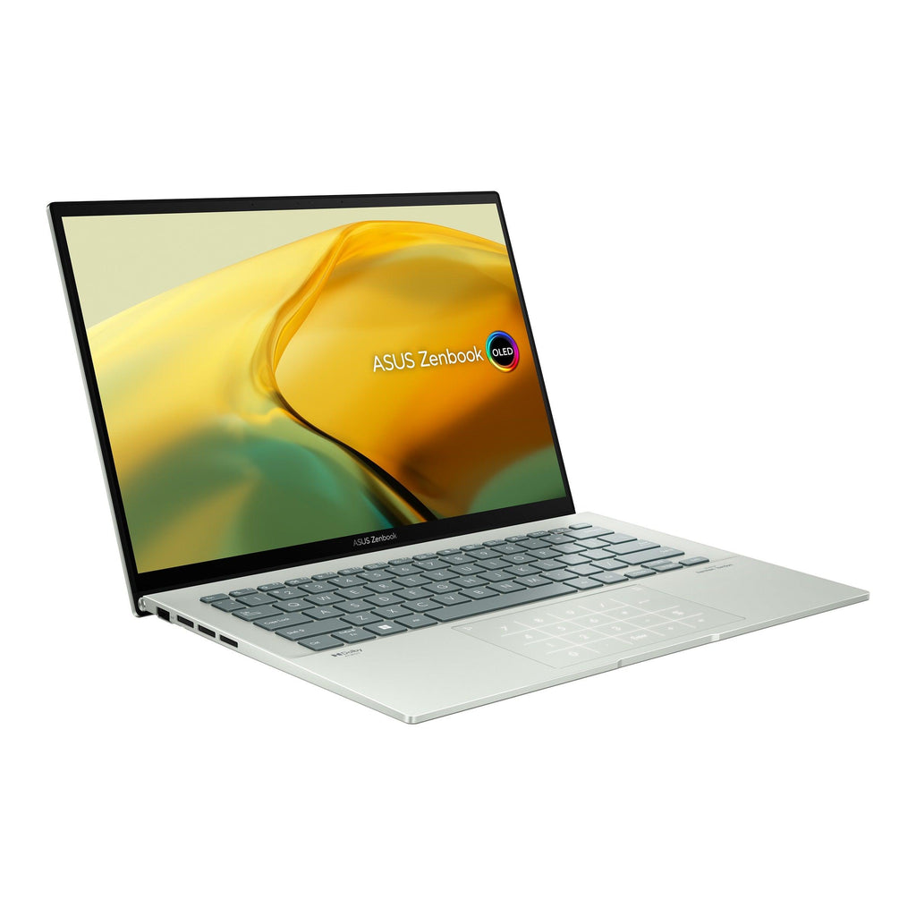 Asus Zenbook 14 OLED UX3402ZA - KM136WS Laptop (Aqua Celadon) | 14” 2.8K | i5 - 1240P | 16GB RAM | 512GB RAM | Intel Iris Xe Graphics | Windows 11 Home | MS Office H&S 2021 | Asus Sleeve - Nectostry