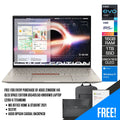 Asus Zenbook 14X OLED Space Edition UX5401ZAS - KN016WS Laptop (Zero - G Titanium) | 14", 2.8K (2880 x 1800) OLED | i7 - 12700H | 16GB RAM | Intel Iris Xᵉ Graphics | 1TB SSD | Windows 11 Home | MS Office H&S 2021 | Sleeve | Asus BP1504 Casual Backpack - Nectostry