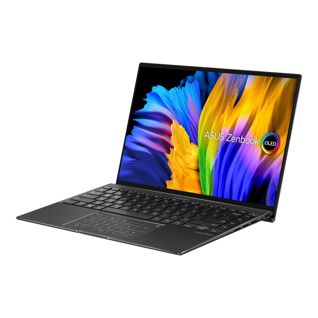 Asus Zenbook 14X Oled UM5401QA - KN009TS Laptop (Jade Black) | 14” WQXGA | Ryzen™ 5 5600H | 16 GB DDR4 | 512 GB SSD | Radeon™ Graphics | MS Office Home & Student 2021 | Stylus Pen | Asus Sleeve - Nectostry