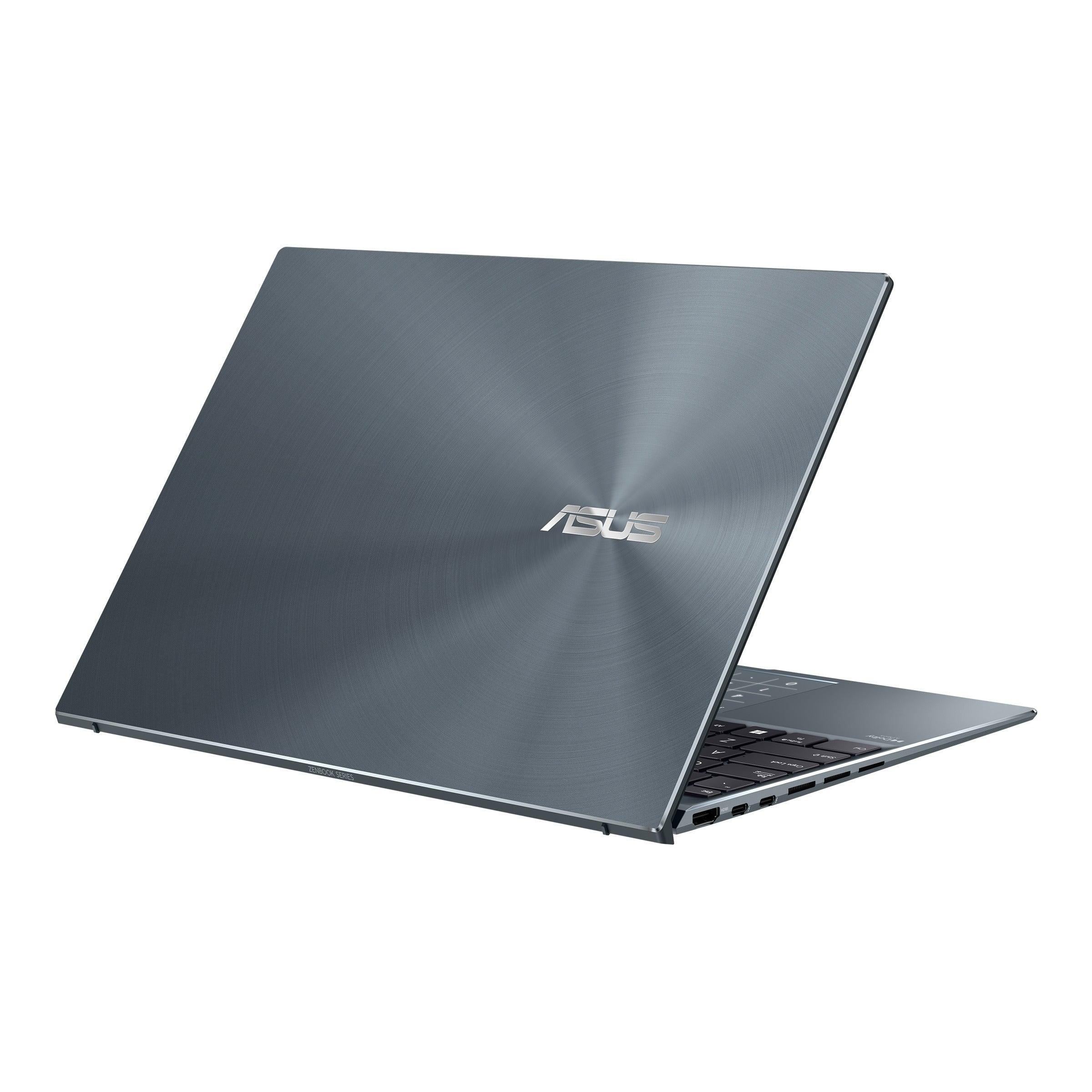 ASUS Zenbook 14X Oled UX5401ZA - KN092WS Convertible Laptop (Pine Grey) | 14" 2.8k Oled | i7 - 12700H | 16GB LPDDR5 | 1TB SSD | Iris Xᵉ Graphics | Windows 11 Home | MS Office Home & Student 2021 | ASUS BP1504 Casual Backpack - Nectostry