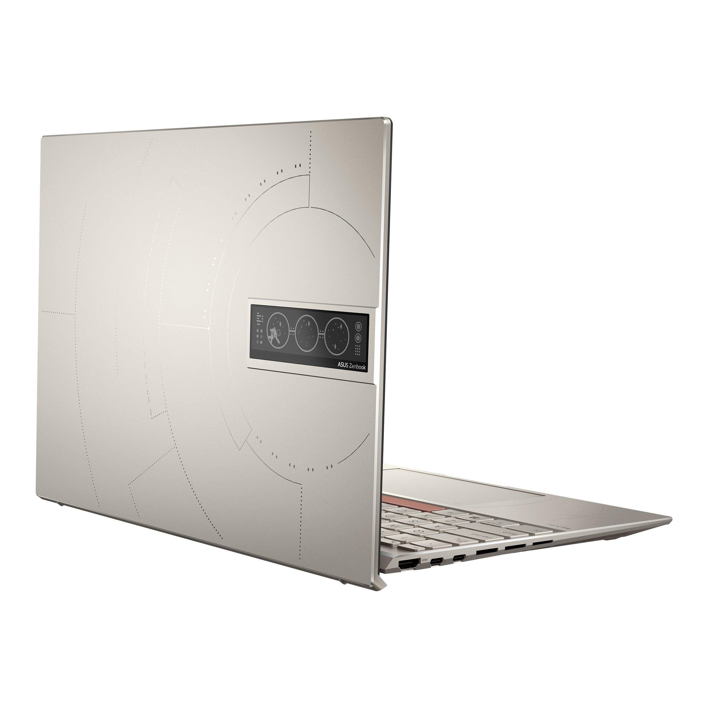 ASUS Zenbook 14X Space Edition UX5401ZAS - KN072WS Convertible Laptop (Zero - g Titanium) | 14” 2.8K Oled | i5 - 12500H | 16GB LPDDR5 | 512 GB SSD | Iris Xᵉ Graphics | Windows 11 Home | MS Office H&S 2021 | ASUS BP1504 Backpack - Nectostry