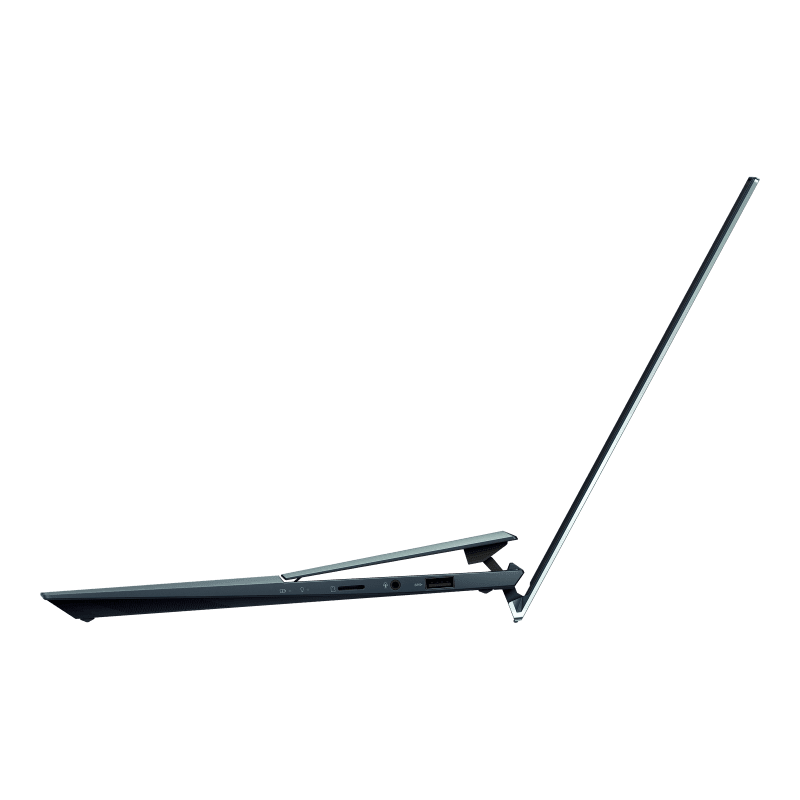 Asus Zenbook Duo 14 UX482EAR - HY341WS Touchscreen Laptop (Celestial Blue) | 14" FHD | i5 - 1155G7 | 16GB LPDDR4X | 512GB SSD | Iris Xᵉ Graphics | Windows 11 Home | MS Office H&S 2021 | Sleeve | Stand | Stylus Pen - Nectostry