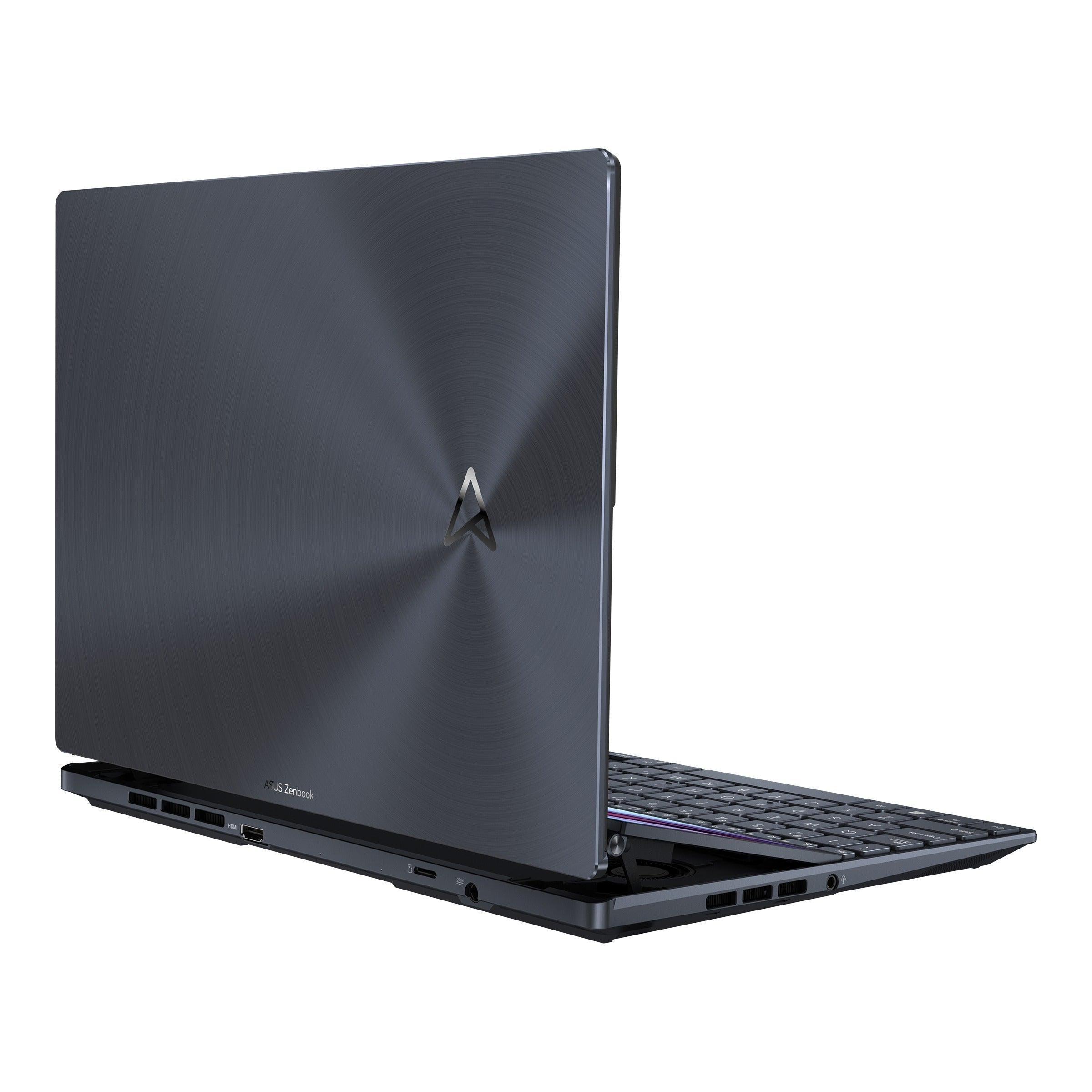 Asus Zenbook Pro 14 Duo OLED UX8402VV - P1051WS (Tech Black) | 14.5" 2.8K OLED (2880X1800) | I9 - 13900H | 32GB RAM | RTX 4060 | 1TB SSD | Windows 11 Home | MS Office Home & Student 2021 | Asus BP1504 Casual Backpack | Asus Stand - Nectostry