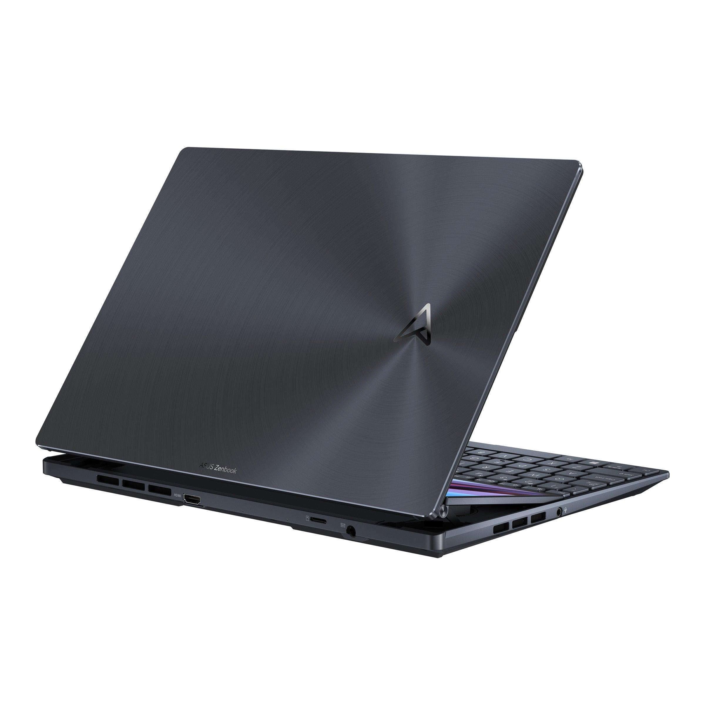 ASUS Zenbook PRO 14 Duo Oled UX8402ZE - M3050WS (Black) | 14" 2.8K OLED | i7 - 12700H | 16 GB DDR5 | RTX™ 3050 Ti | 512 GB SSD | Windows 11 Home - Nectostry