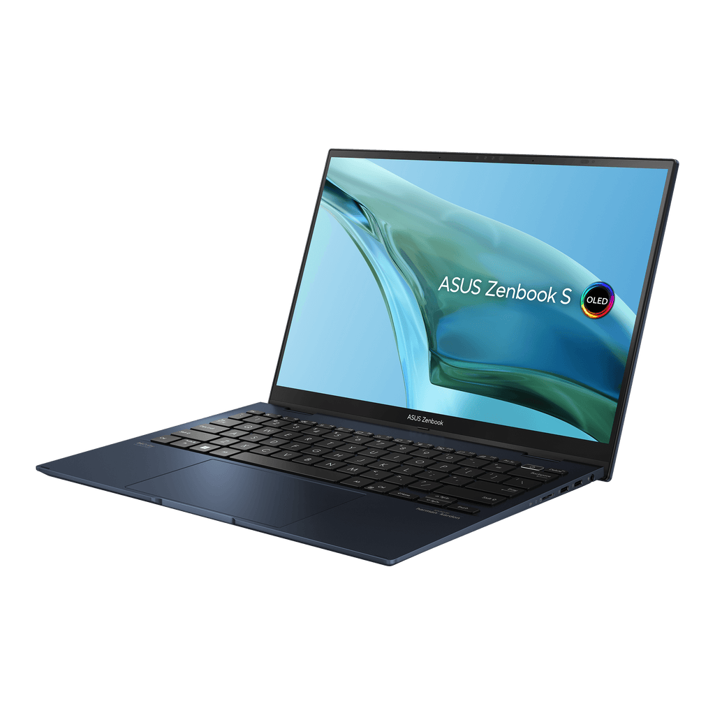 Asus Zenbook S 13 Flip Oled UP5302ZA - LX087WS Laptop (Ponder Blue) | 13.3" WQXGA | i7 - 1260P | 16GB LPDDR5 | 1TB SSD | Intel® Iris Xe Graphics | Windows 11 Home | MS Office H&S 2021 | Asus Sleeve - Nectostry