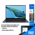 Asus Zenbook S 13 Flip Oled UP5302ZA - LX087WS Laptop (Ponder Blue) | 13.3" WQXGA | i7 - 1260P | 16GB LPDDR5 | 1TB SSD | Intel® Iris Xe Graphics | Windows 11 Home | MS Office H&S 2021 | Asus Sleeve - Nectostry
