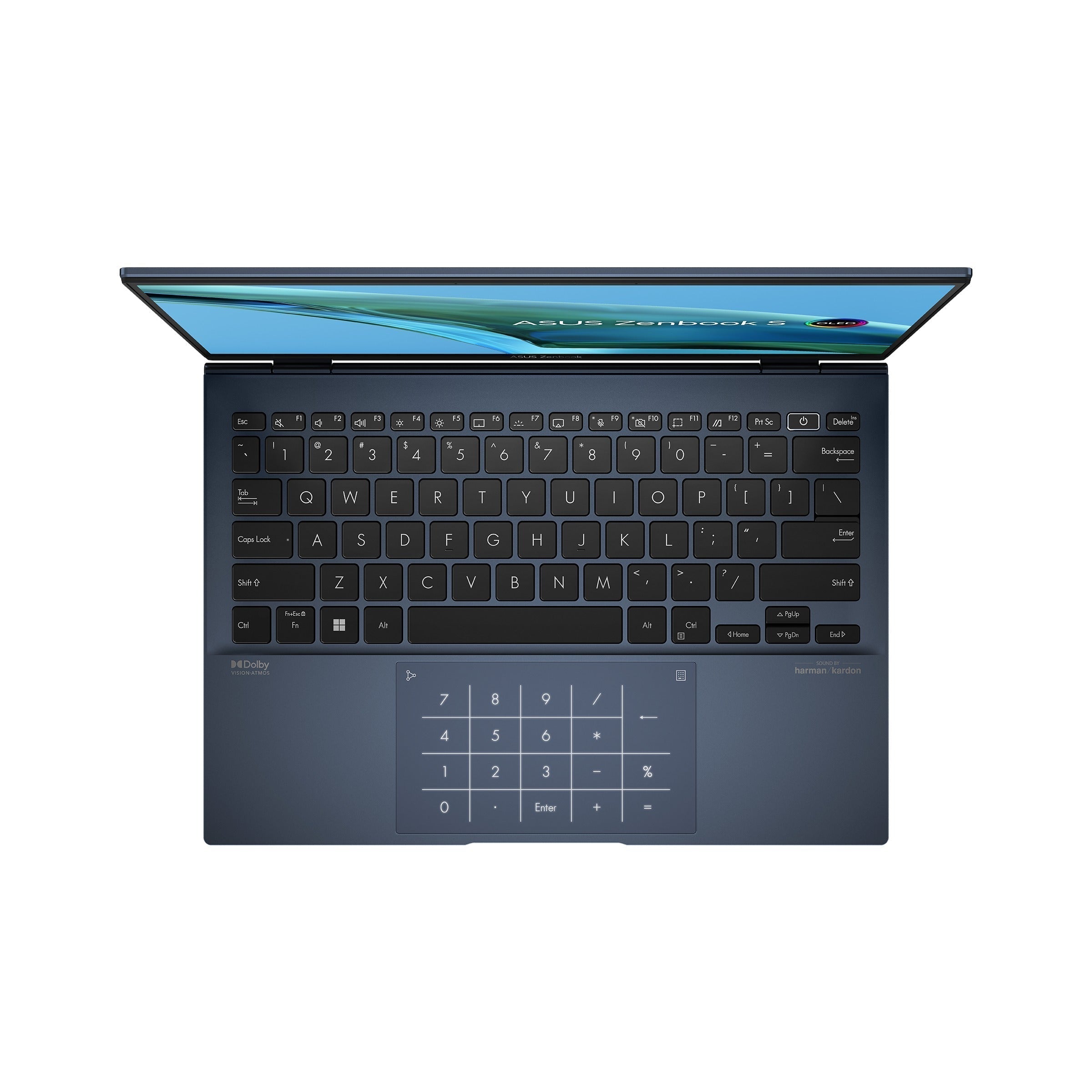 Asus Zenbook S 13 UM5302LA - LV097WS Laptop (Ponder Blue) | 13.3” OLED WQXGA+ | Ryzen 7 7840U | 16GB RAM | 512GB SSD | AMD Radeon Graphics | Windows 11 Home | MS Office Home & Student 2021 | Asus AP4600 Backpack - Nectostry