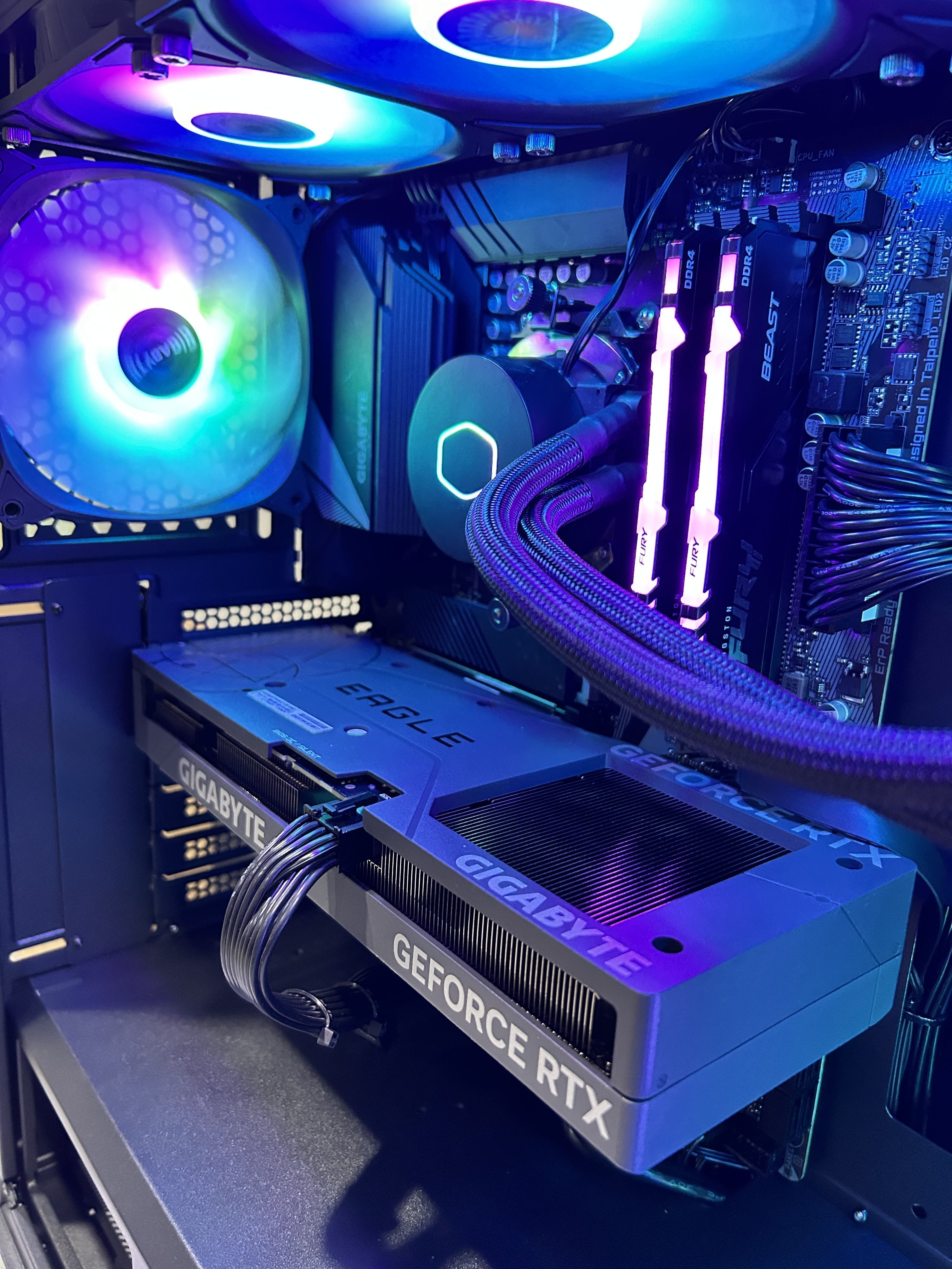 Aurora C301 V2 Desktop Gaming PC | AMD Ryzen 7 5800X | 16GB RAM | 1TB SSD | RTX 4060 Ti | Windows 11 Home - Nectostry