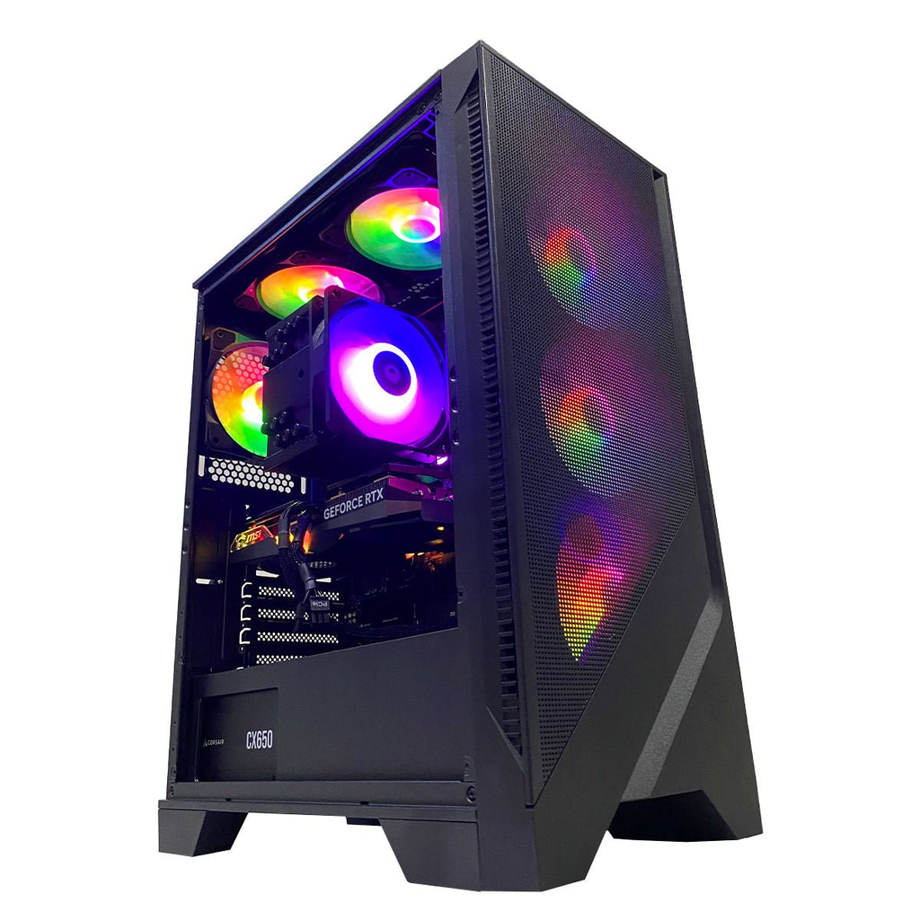 Aurora Forge 120A Desktop Gaming PC | AMD RYZEN 5 7500F | 16GB RAM | 1TB SSD | RTX 4060TI | Windows 11 Home - Nectostry