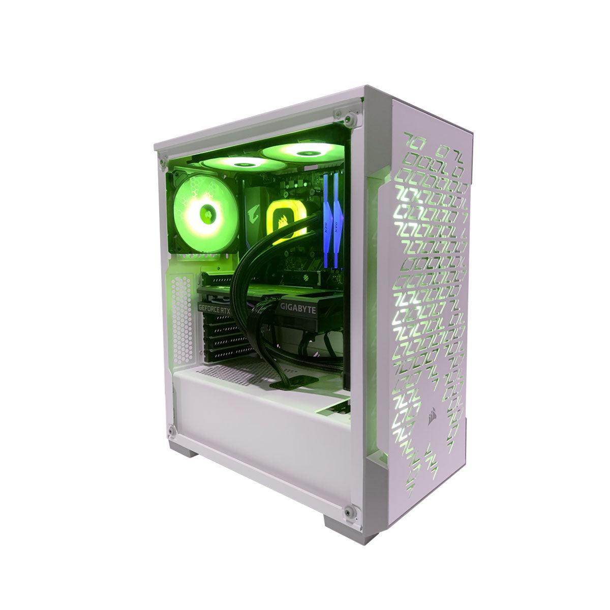 Aurora ICUE 220T RGB Airflow Gaming PC | RYZEN 7 5700X | 16GB RAM DDR4 | 512GB M.2 SSD | RTX 3060 | Windows 11 - Nectostry