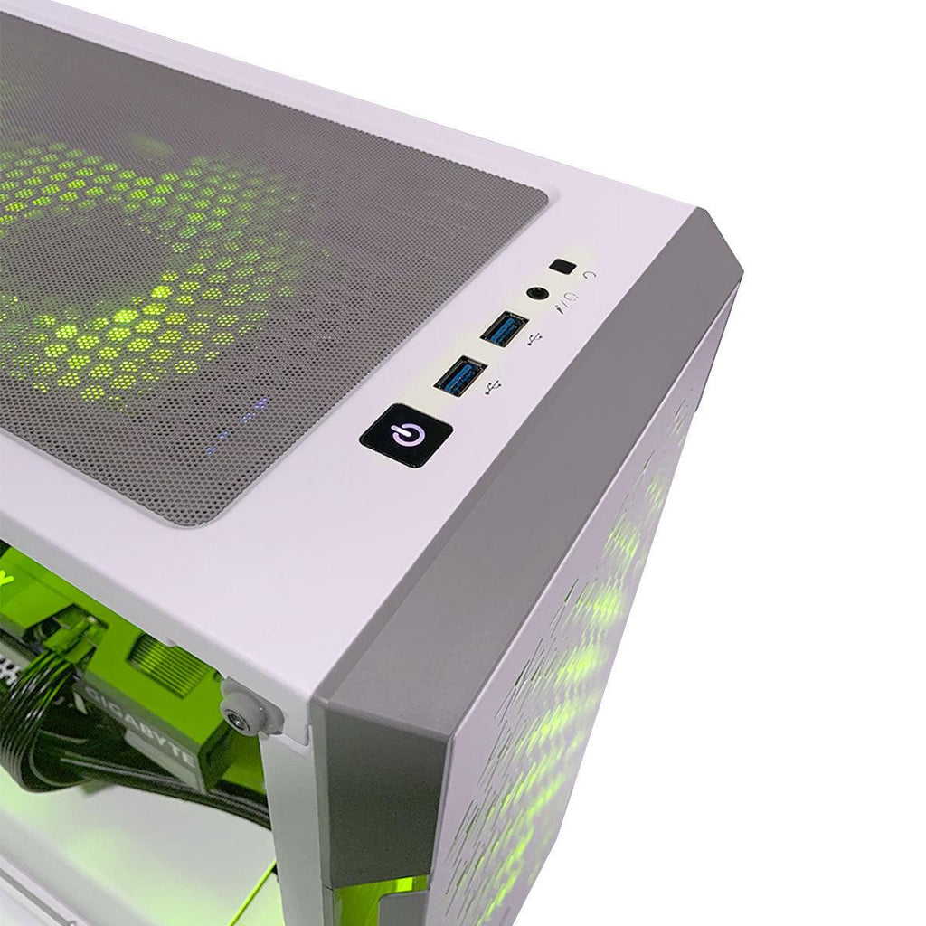 Aurora ICUE 220T RGB Airflow Gaming PC | RYZEN 7 5700X | 16GB RAM DDR4 | 512GB M.2 SSD | RTX 3060 | Windows 11 - Nectostry