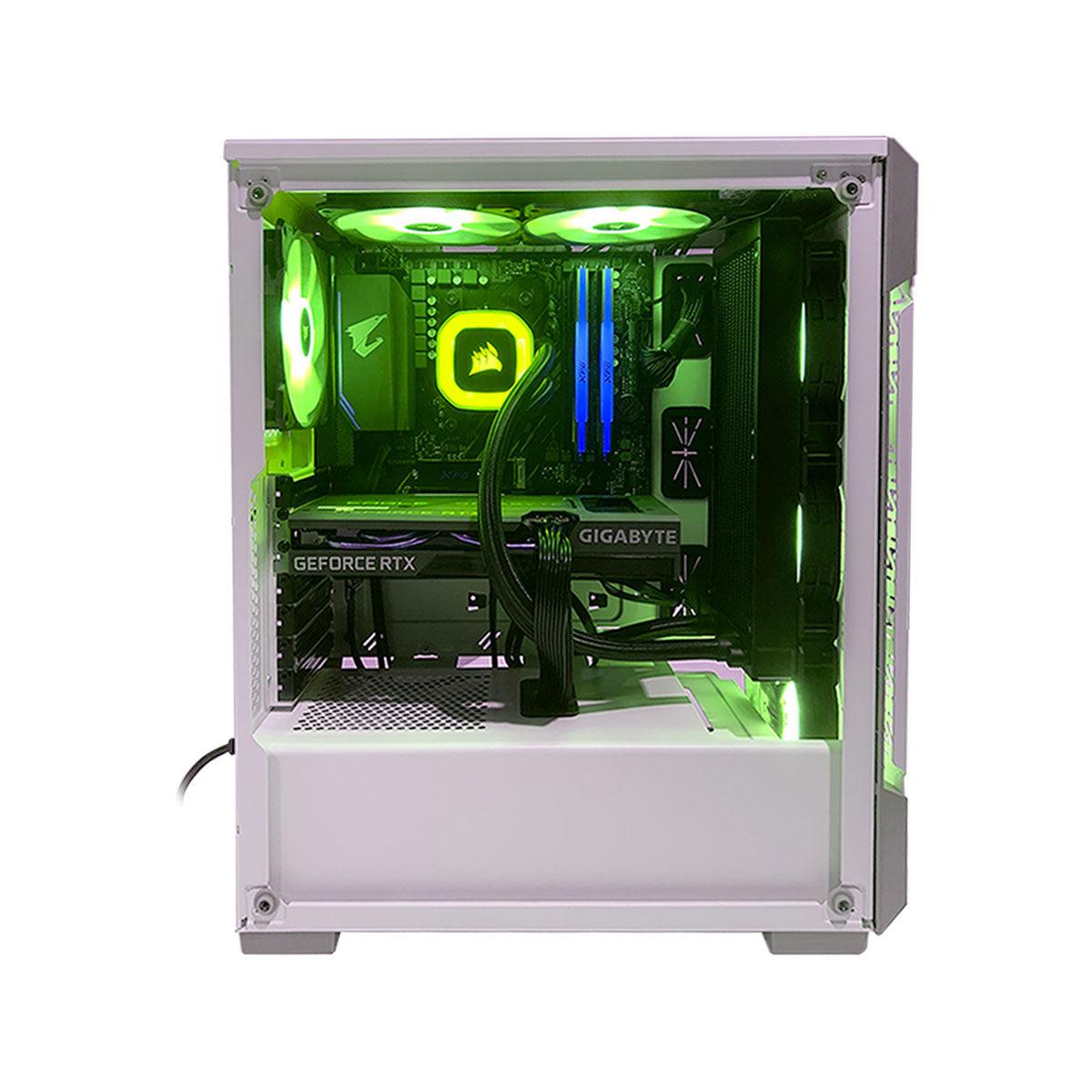 Aurora ICUE 220T RGB Airflow Gaming PC | RYZEN 7 5700X | 16GB RAM DDR4 | 512GB M.2 SSD | RTX 3060 | Windows 11 - Nectostry