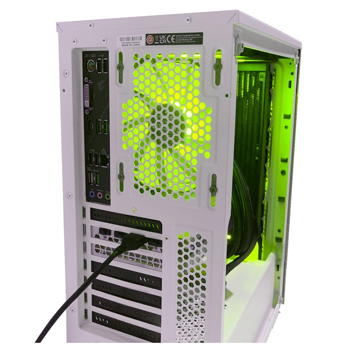 Aurora ICUE 220T RGB Airflow Gaming PC | RYZEN 7 5700X | 16GB RAM DDR4 | 512GB M.2 SSD | RTX 3060 | Windows 11 - Nectostry