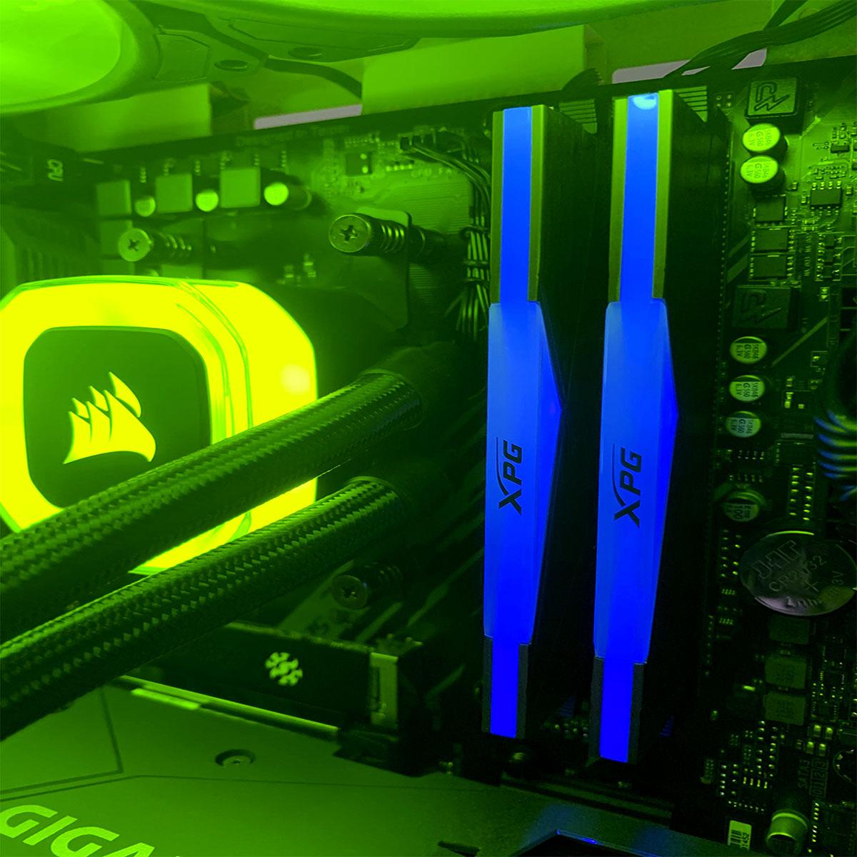 Aurora ICUE 220T RGB Airflow Gaming PC | RYZEN 7 5700X | 16GB RAM DDR4 | 512GB M.2 SSD | RTX 3060 | Windows 11 - Nectostry