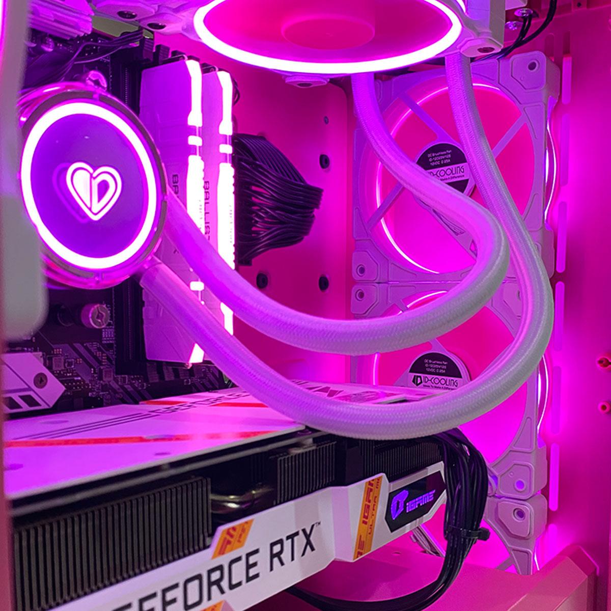 Aurora Macube 110 Pink Edition Gaming PC SPECS | Ryzen 5 5600 | 16 GB DDR4 | 1 TB SSD | RTX 3060 | Windows 11 Home - Nectostry