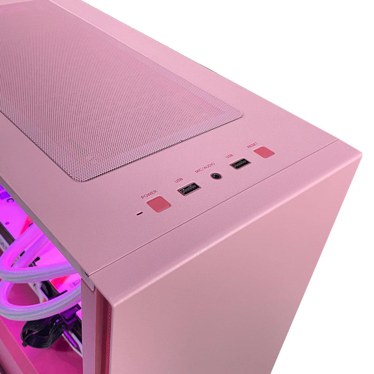 Aurora Macube 110 Pink Edition Gaming PC SPECS | Ryzen 5 5600 | 16 GB DDR4 | 1 TB SSD | RTX 3060 | Windows 11 Home - Nectostry