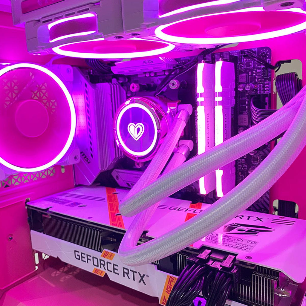 Aurora Macube 110 Pink Edition Gaming PC SPECS | Ryzen 5 5600 | 16 GB DDR4 | 1 TB SSD | RTX 3060 | Windows 11 Home - Nectostry