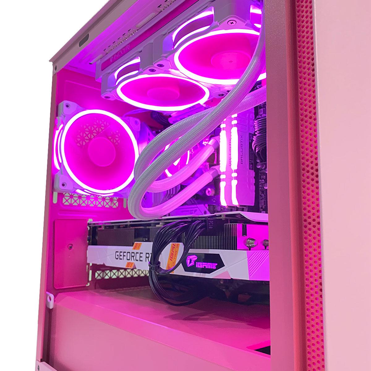 Aurora Macube 110 Pink Edition Gaming PC SPECS | Ryzen 5 5600 | 16 GB DDR4 | 1 TB SSD | RTX 3060 | Windows 11 Home - Nectostry