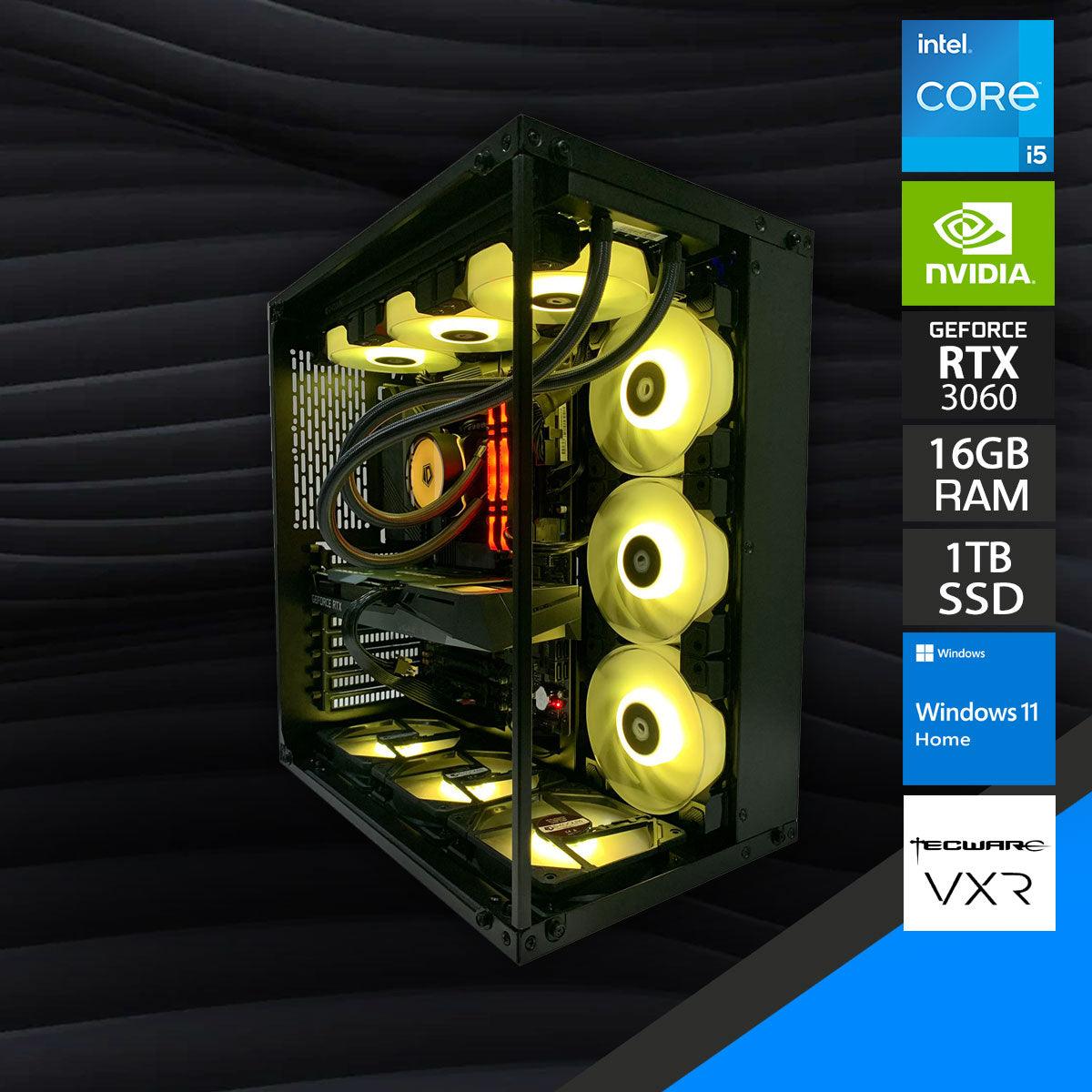 AURORA VXR Gaming PC | I5 12400F | 16 GB RAM DDR4 | 1TB SSD | RTX 3060 | Windows 11 Home - Nectostry