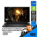 DELL Alienware NB M15 R6/ Dark Side of the Moon Gaming Laptop | 15.6" QHD | i7 11800H | 32GB | 1TB SSD | RTX 3060 | WIN10 | MS Office Home and Student 2019 | AW610M Mouse | AW510 Headset - Nectostry