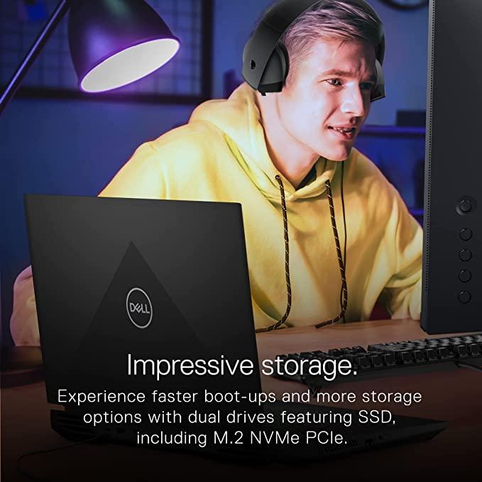 Dell G15 5520 Gaming Laptop (Dark Shadow Grey) | 15.6” FHD | i5 - 12500H | 16 GB RAM DDR5 | 512 GB SSD | RTX 3050 | Windows 11 Home | MS Office H&S 2021 | Dell Gaming Backpack 17 - GM1720PM - Nectostry