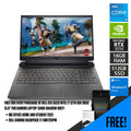 Dell G15 5520 Gaming Laptop (Dark Shadow Grey) | 15.6” FHD | i5 - 12500H | 16 GB RAM DDR5 | 512 GB SSD | RTX 3050 | Windows 11 Home | MS Office H&S 2021 | Dell Gaming Backpack 17 - GM1720PM - Nectostry