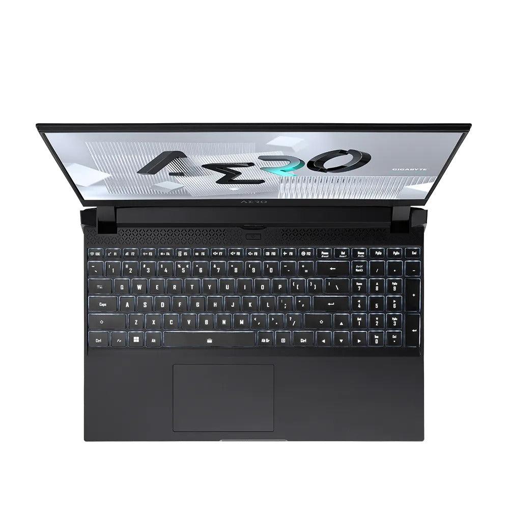 Gigabyte AERO 5 XE4 - 73PH614SH Gaming Laptop (Black) | 15.6" UHD | i7 - 12700H | 16GB DDR4 | 1 TB SSD | RTX™ 3070 Ti | Windows 11 Home + Gigabyte Backpack - Nectostry