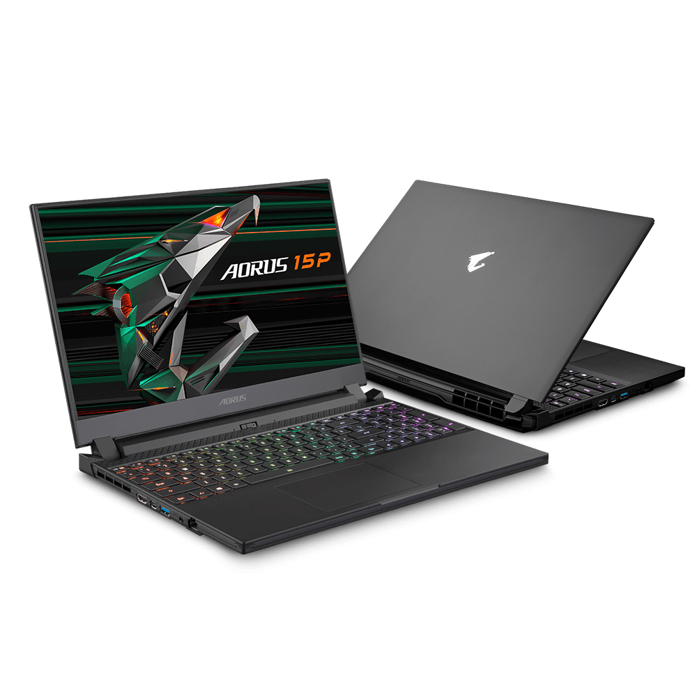 GIGABYTE AORUS 15P XD - 73S1224GO Gaming Laptop (Black) | 15.6" FHD | i7 - 11800H | 16GB DDR4 | 1TB SSD | RTX™ 3070 | WIN10 GIGABYTE AORUS G2 Backpack (Black) - Nectostry