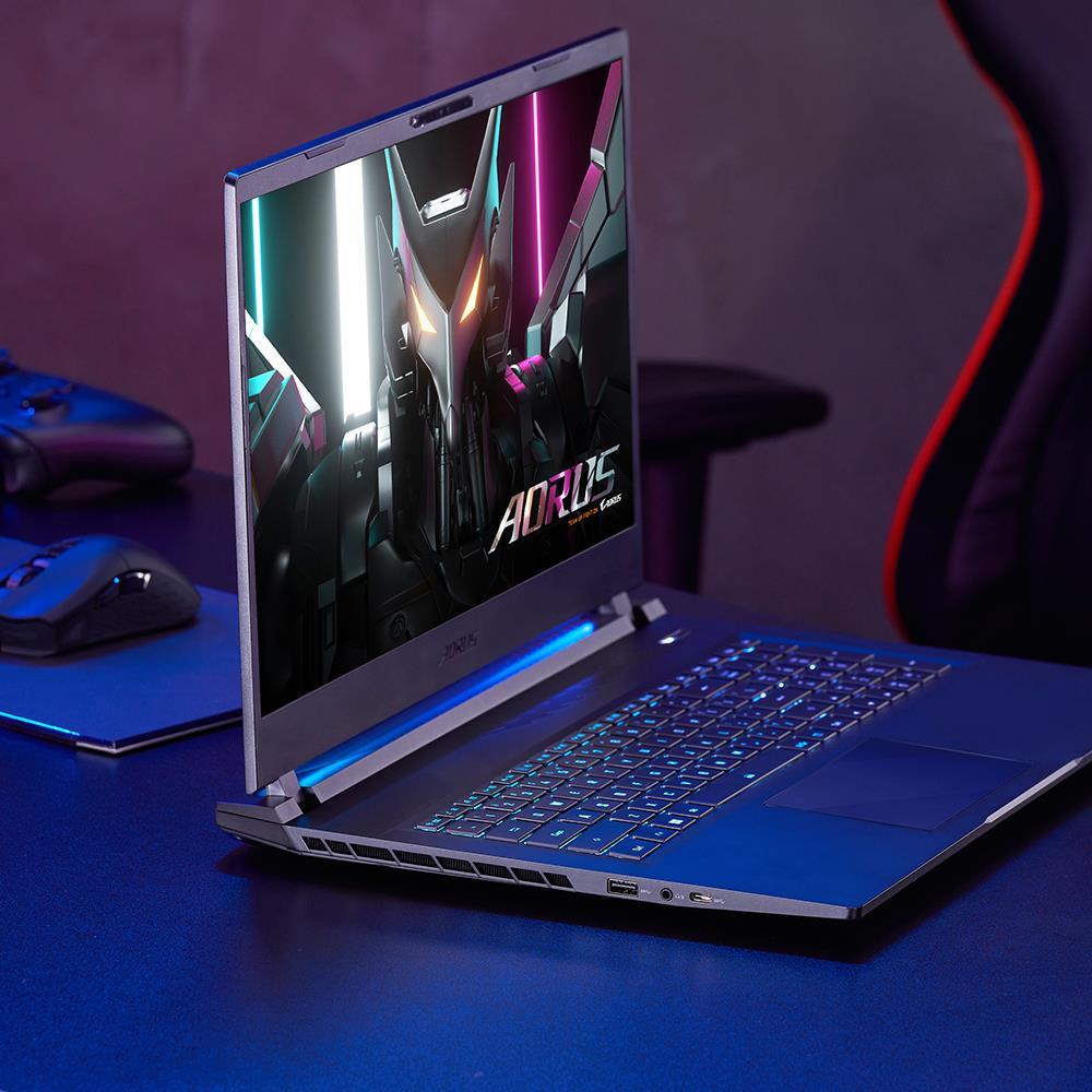 Gigabyte Aorus 17 BKF - 73PH254SH Gaming Laptop (Black) | 17.3" FHD (1920x1080) 300Hz | i7 13700H | 16GB RAM | RTX 4060 | 1TB SSD | Windows 11 Home | Aorus G2 Backpack | Aorus RGB Gaming Mouse Mat | Aorus M4 Gaming Mouse - Nectostry