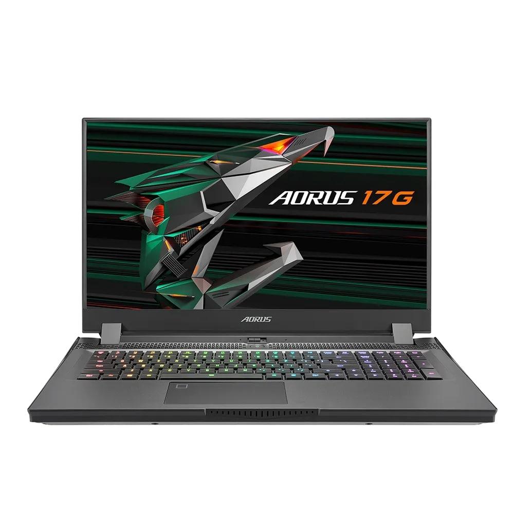 GIGABYTE AORUS 17G YD - 73S1345GH 300HZ GAMING LAPTOP (BLACK) | 17.3" FHD | i7 - 11800h | 32 GB DDR4 | 512GB SSD | RTX 3080 | WIN10 + GIGABYTE AORUS G2 BACKPACK (BLACK) + KINGSTON NV1 NVME PCIE M.2 500GB SSD (SNVS/500G) UPGRADE - Nectostry