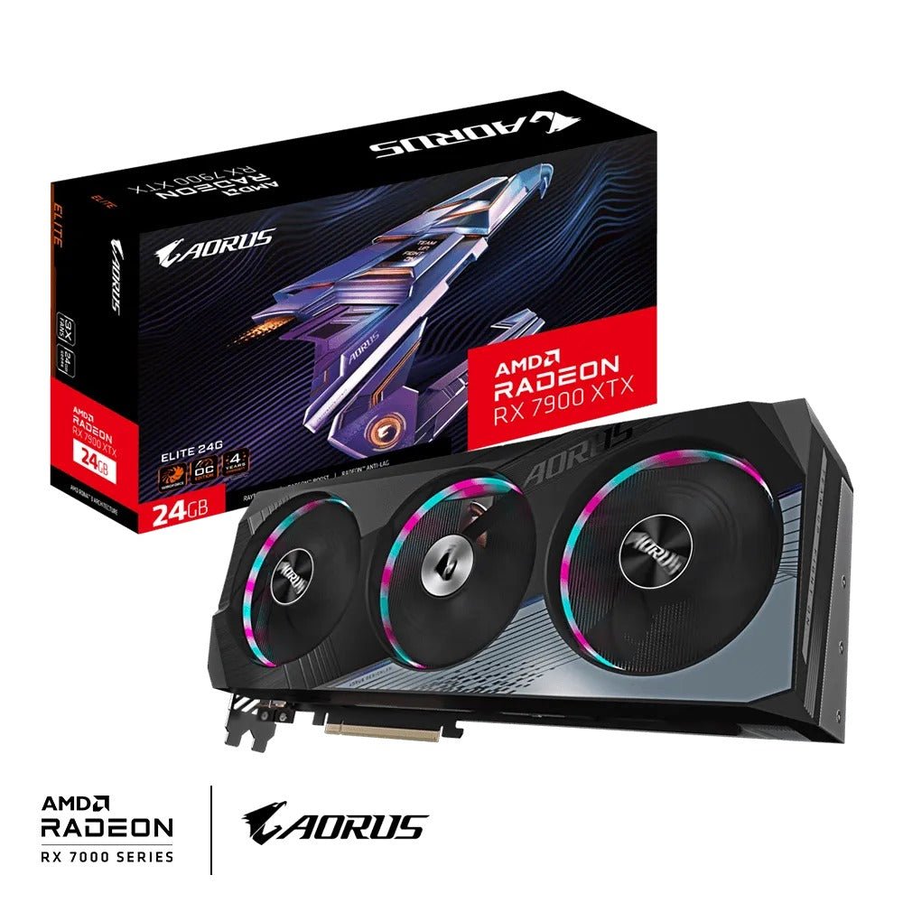 Gigabyte Aorus AMD Radeon RX 7900 XTX Elite 24GB GDDR6 Graphics Card - Nectostry