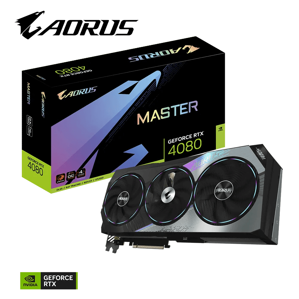 Gigabyte AORUS GeForce RTX 4080 16GB Master Graphics Card - Nectostry